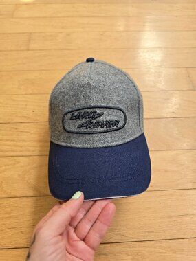 Land Rover | embroidered wool blend heritage stale baseball hat